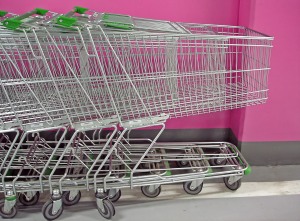 Shopping carts, photo by H Assaf from stock.xchng.